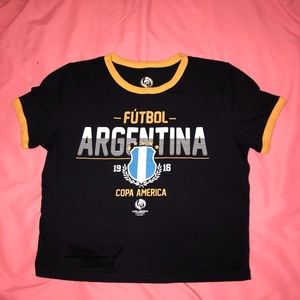 ⚽️ 2016 WORLD CUP ARGENTINA CROP TEE 🇬🇹